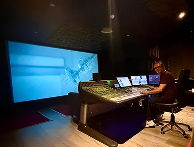 Montage audio en studio pour films en Tunisie